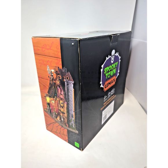 Lemax Spooky Town CREEPY PUMPKIN PATCH #45210 2024 Facade LED Lit * Fast ship - Picture 6 of 7